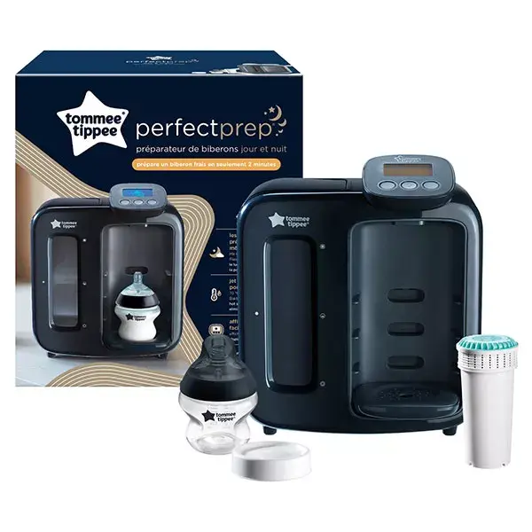 Tommee Tippee Perfect Prep Préparateur de Biberons Jour & Nuit Noir