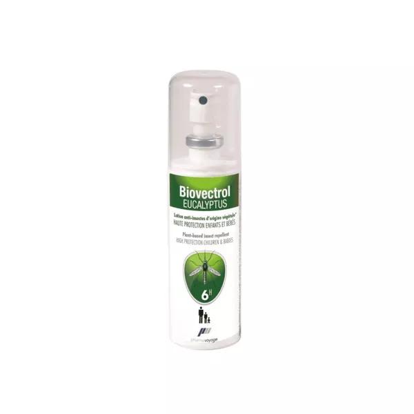 Biovectrol Eucalyptus Loción Antinsectos 80ml