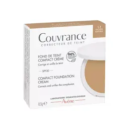 Avene Couvrance Crème de teint compacte Fini semi-mat Naturel 8,5 gr