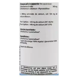 Vit'all+ Lithothamne 360mg 120 gélules végétales