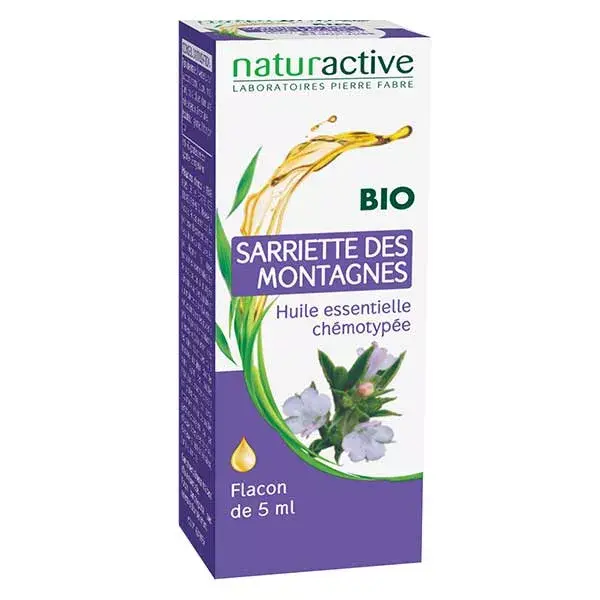 NATURACTIVE olio essenziale salato biologico delle montagne 5ml
