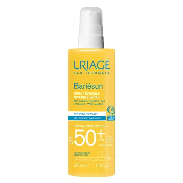 Uriage Bariésun Spray Solaire Invisible SPF50+ Sans Parfum 200ml