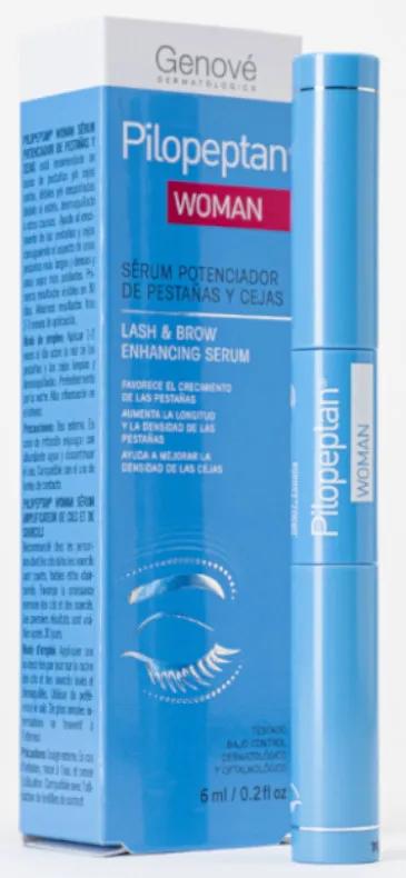 Genove Pilopeptan Woman Wimpern- und Augenbrauenserum 6 ml