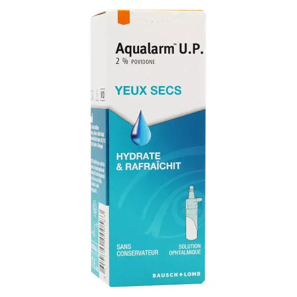 Bausch & Lomb Aqualarm U.P. Yeux Secs Hydratant et Rafraîchissant 10ml