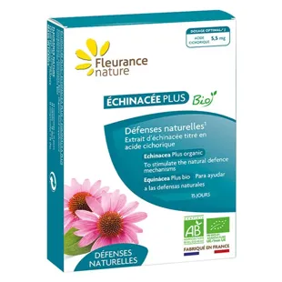 Fleurance Nature - Difese naturali - Echinacea plus biologica - 15 compresse