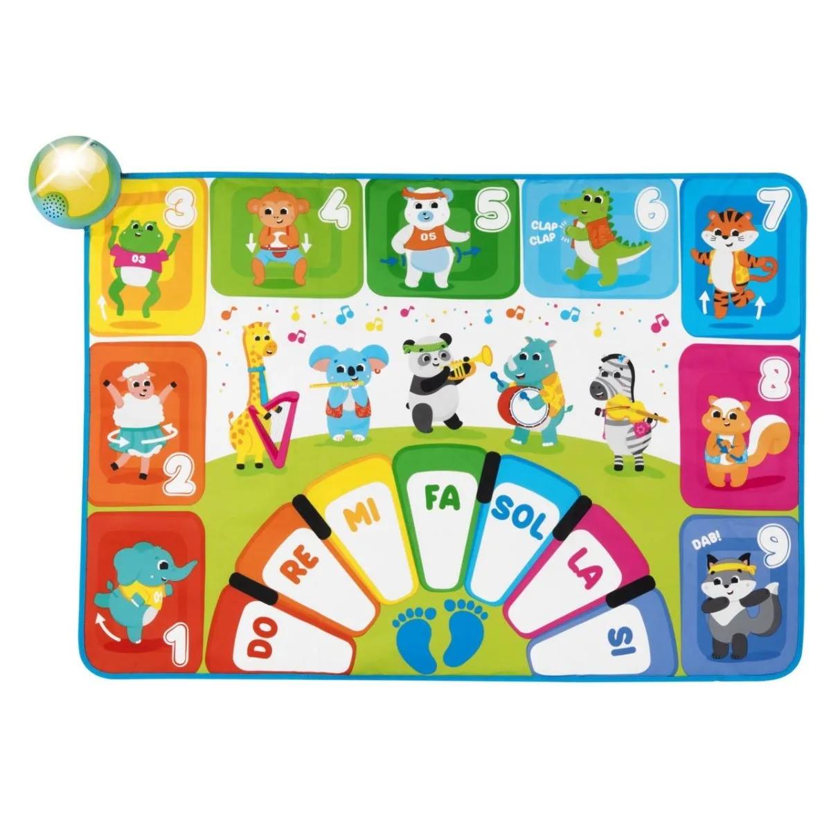 Chicco Gioco Tappeto Musicale Interattivo per Bambini da 2-5 Anni