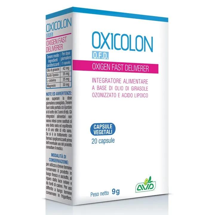 Oxicolon O.F.D Integratore Benessere Intestinale 20 Capsule