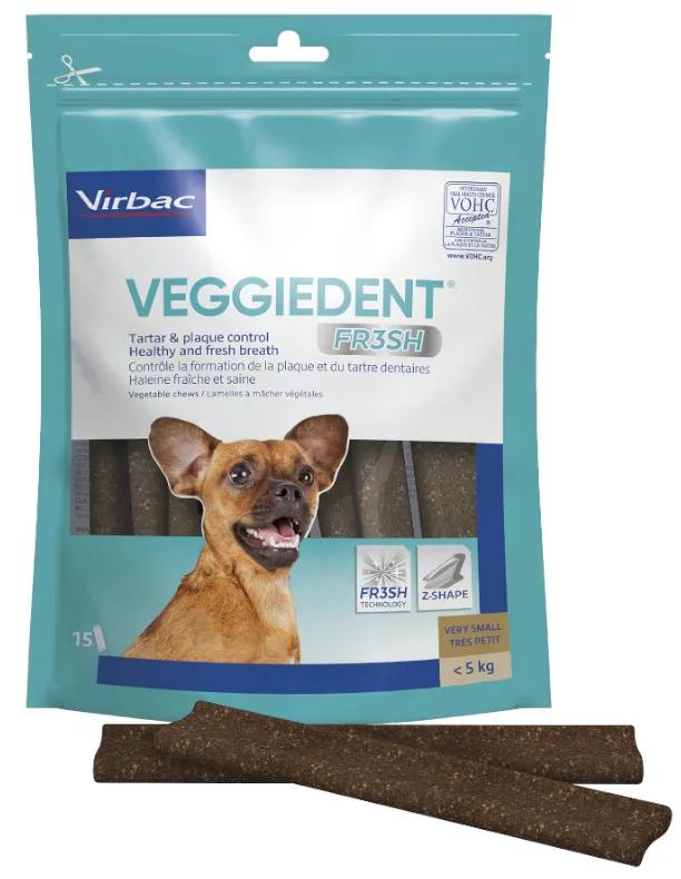 Virbac Veggiedent Fresh XS (5kg) 15 units