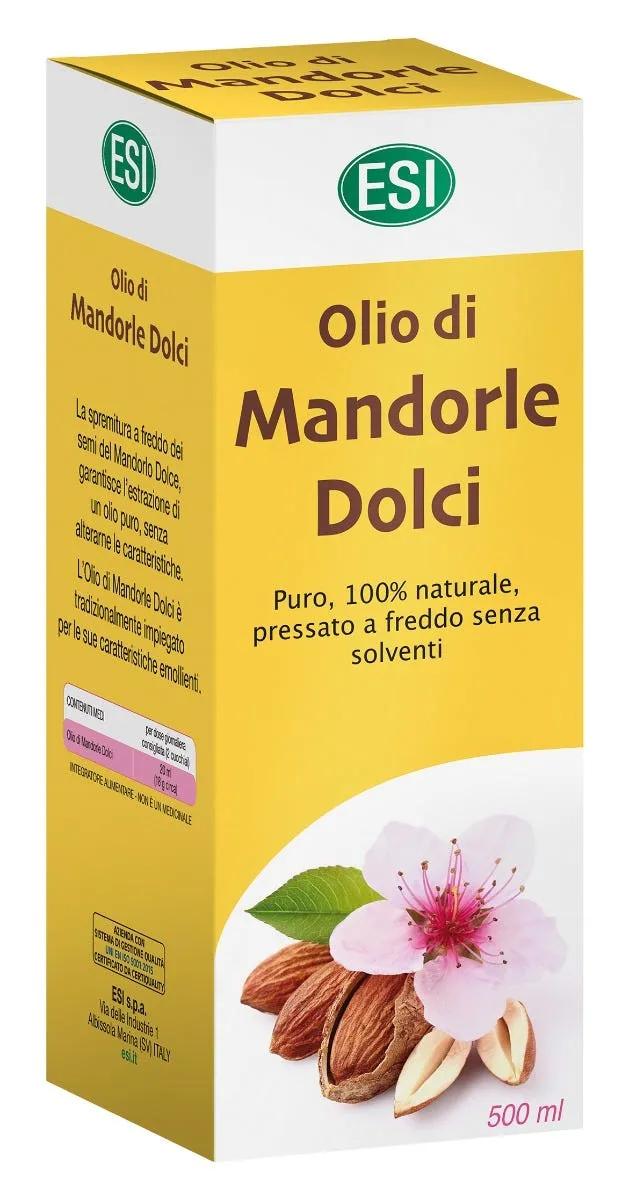 Esi Olio Mandorle Dolci Emolliente Idratante Uso Interno 500 ml