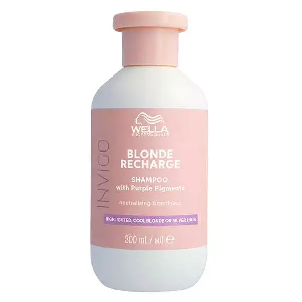 Wella Professionals Invigo Blonde Recharge Shampoing raviveur de couleur Cool Blonde 300ml