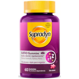 Gummies Supradyn Sommeil et Sérénité, mélatonine et vitamine B6, 60 bonbons