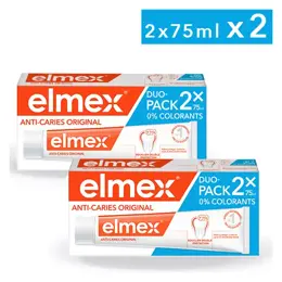 Elmex Dentifrice Anti-carie 4x75ml