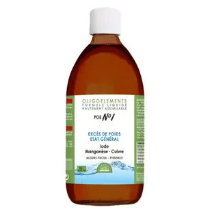 Propos' Nature Bioligo POE No1 Iode, Manganèse et Cuivre 100ml