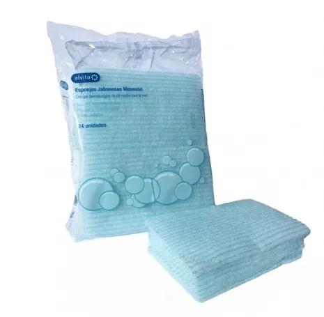 Alvita Monodose Soapy Sponges 24 units