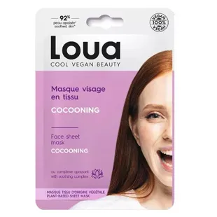 Loua Maschera Viso Tessuto Cocooning 1 pezzo