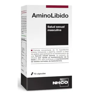 NHCO AminoLibido Male Sexual Health 70 Capsules