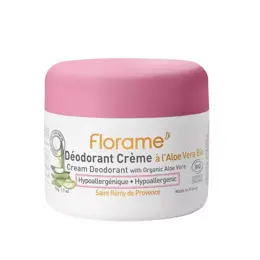 Florame Corps Déodorant Crème à l'Aloe Vera Bio 50g