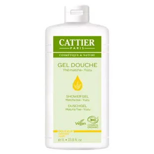 Cattier Gel Doccia Thé Matcha Yuzu Bio 1L