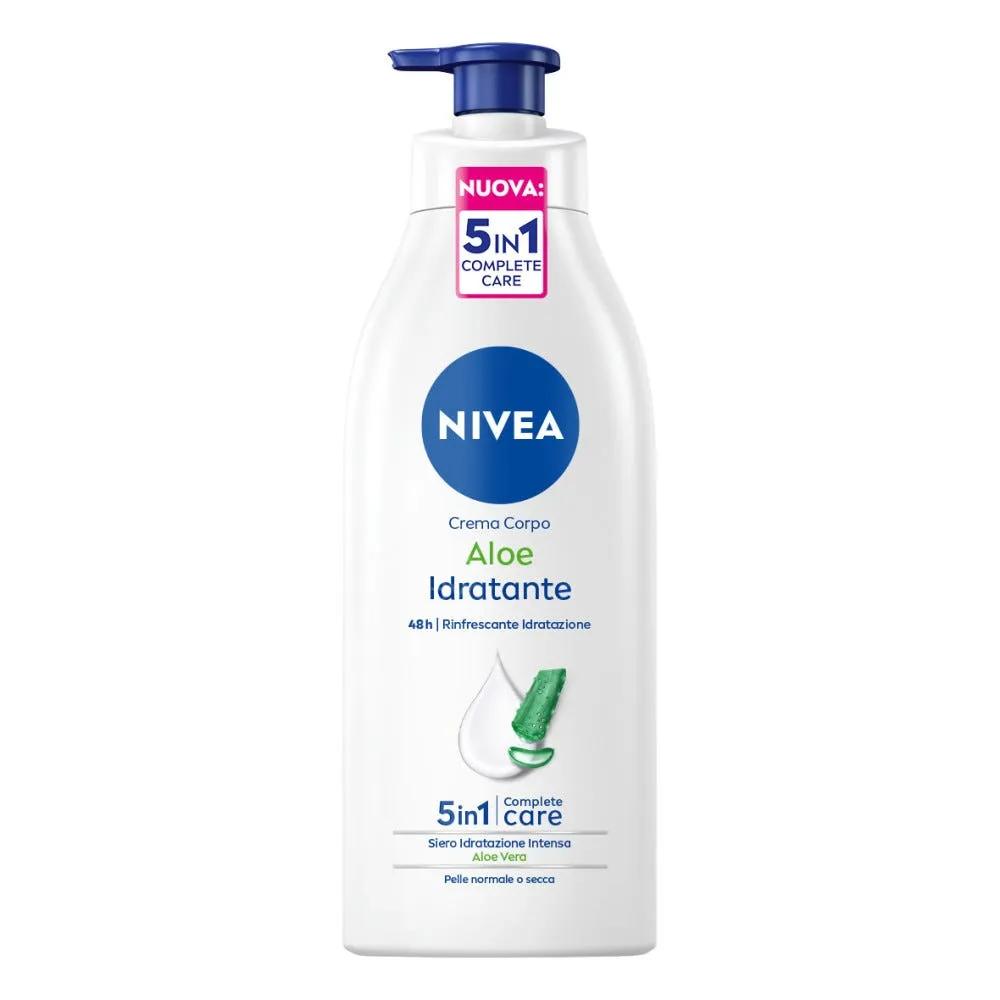 Nivea Aloe Crema Corpo Nutriente Idratante e Profumata Con Aloe Vera 500 ml