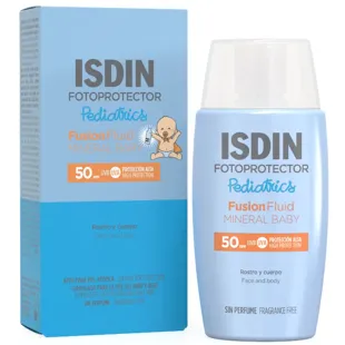 Isdin Pediatrics Zonnebrandcrème Mineral Baby SPF50 50ml