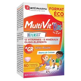 Forté Pharma Multivit' Kids Défenses 60 comprimés à croquer