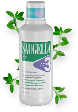 Saugella Acti3 Tripla Protezione Detergente Intimo PROMO 500 ml