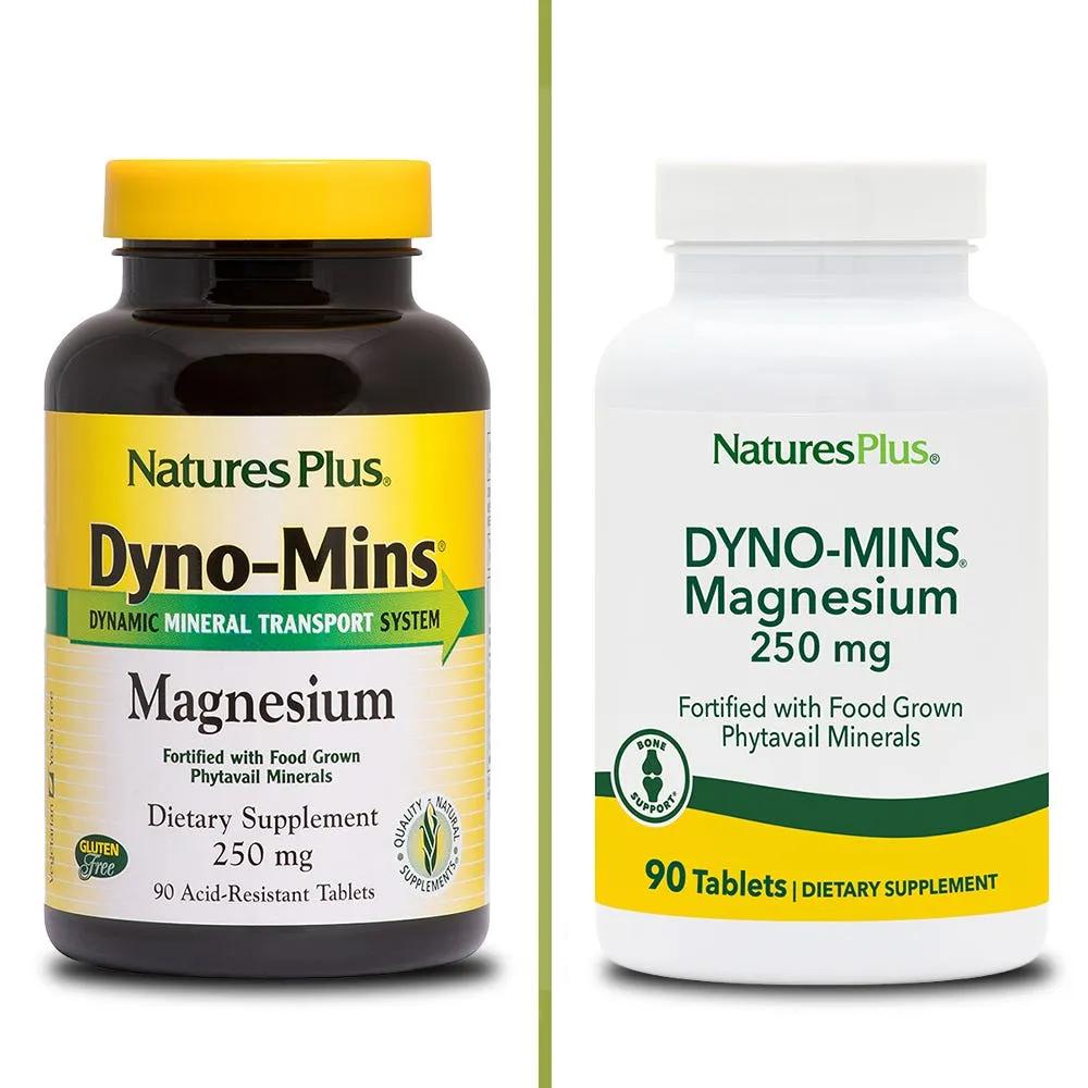 Nature's Plus Dyno Mins Magnesio Integratore 90 Tavolette