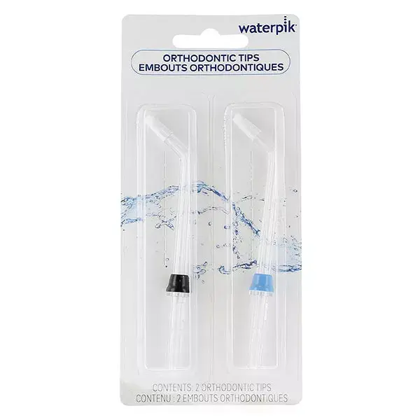 Waterpik Refill 2 Orthodontic mouthpieces for WP 100 and WP 450