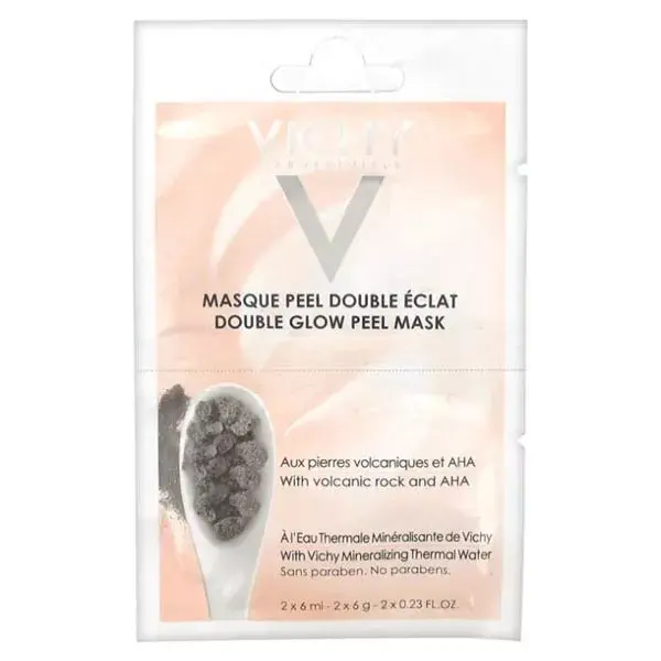 Vichy Double Radiance Peeling Face Mask AHA 2 x 6ml