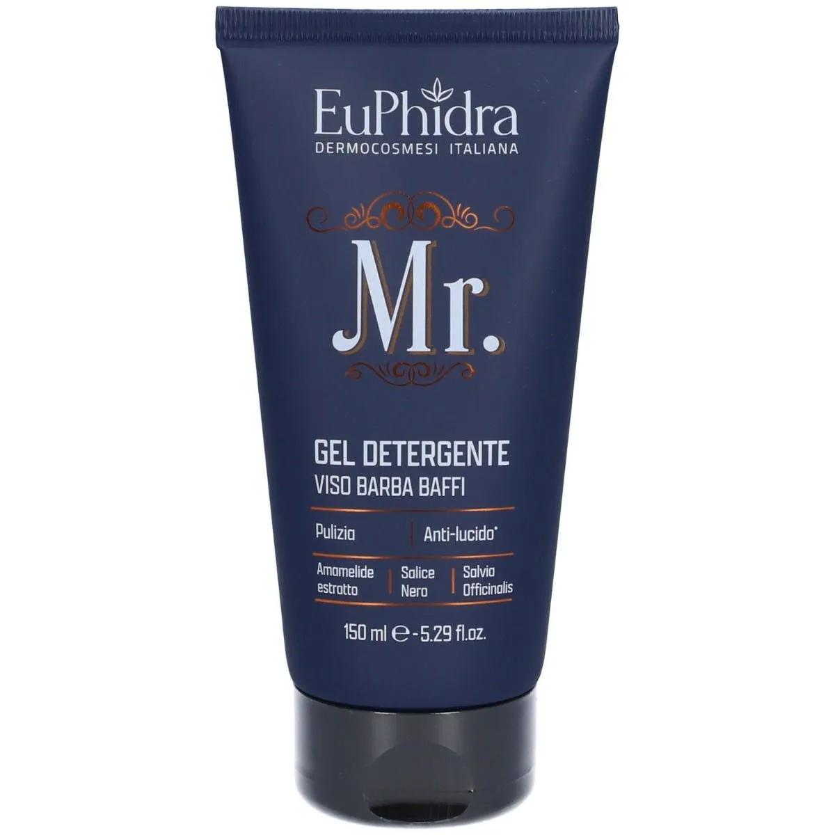 Euphidra MR. Detergente Viso Barba e Baffi 150 ml