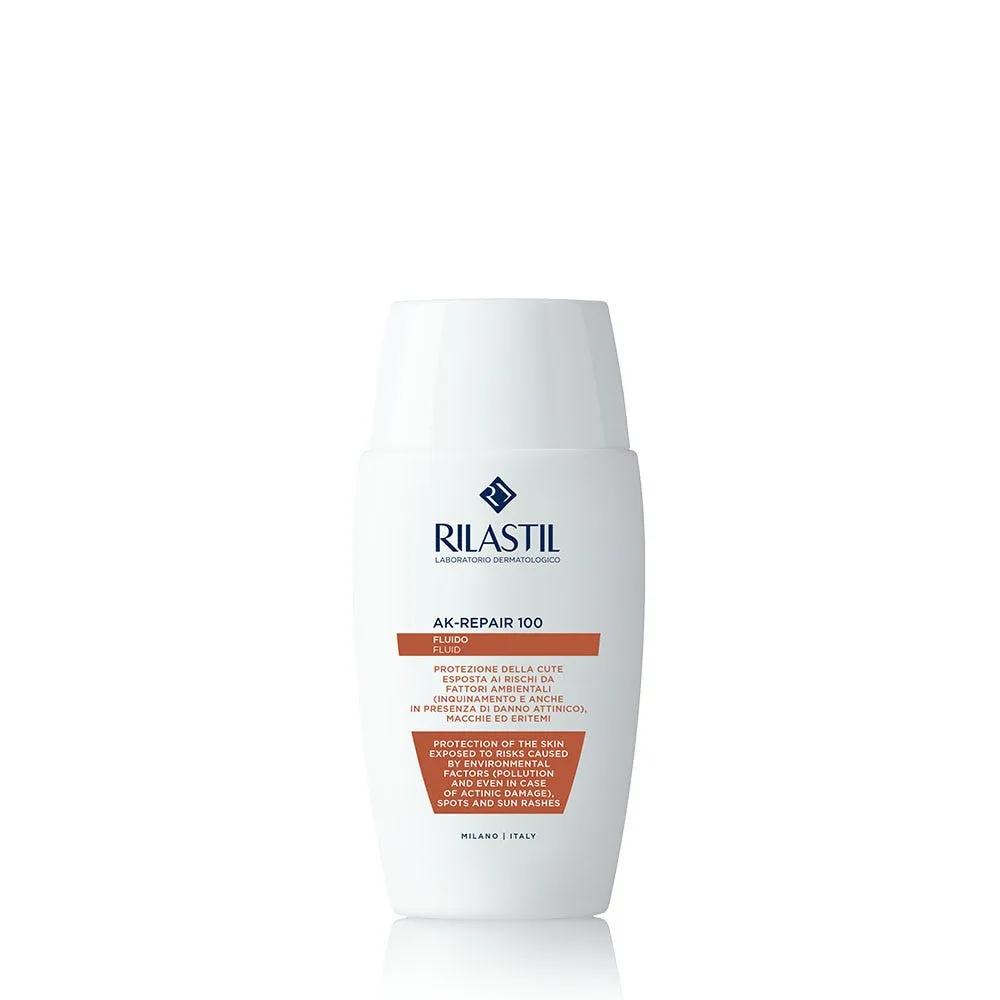 Rilastil Sun System AK-Repair 100 Emulsione Fluida Solare Protezione Molto Alta 50 ml