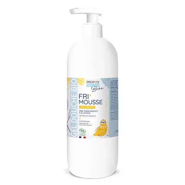 Propos'Nature - Gel Douche Fri'Mousse Bio - Bébé & Femme enceinte - 500ml