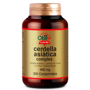 Obire Centella Asiática Complex 400 Mg 300 Comprimidos