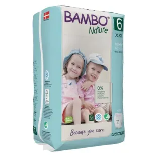 Bambo Nature Mutandine d'Apprendimento Taglia 6 16+ kg 18 unità