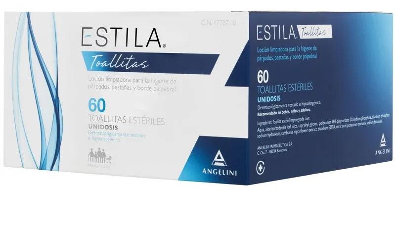 Lingettes de paupières et les cils style 60uds Angelini