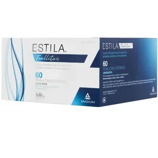 Estila Toalhetes para Pálpebras e Pestanas 60 unidades