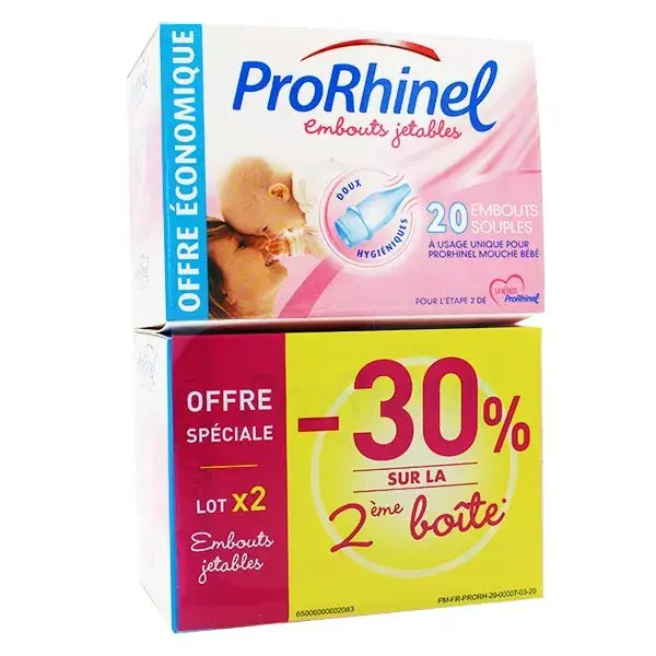 ProRhinel Soft Disposable Tips Set of 2 x 20 units