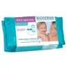 Bioderma ABCDerm H2O Lingettes Nettoyantes Lot de 2 x 60 lingettes