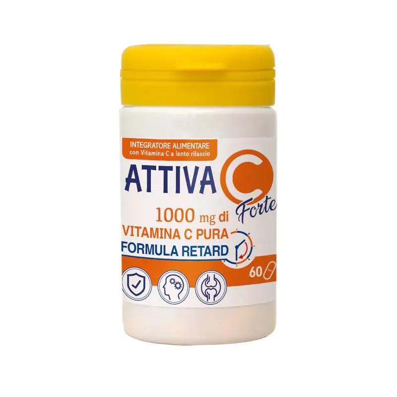 Pharmalife Vitamina C Attiva C Forte Integratore per Sistema Immunitario 60 Compresse