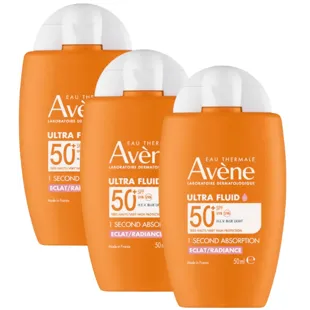 Avène Ultra Fluid Radiance SPF50+ 3x50 ml