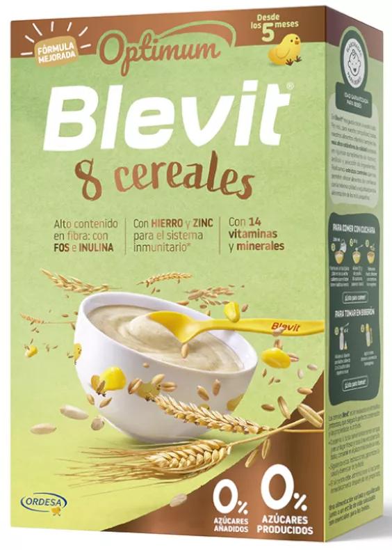 Blevit Optimum Porridge 8 Céréales +5m 250 gr