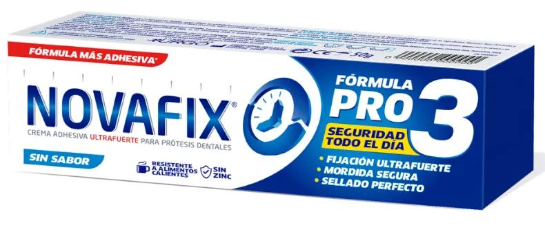 Novafix Pro3 crème adhésive non aromatisée 50 gr