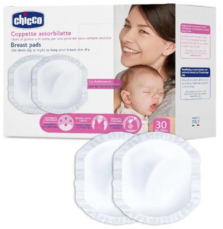 Absorbent disks antibacterial CHICCO 30 units