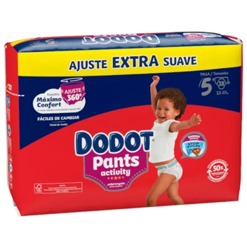 Pañal-Braguita Dodot Pants Talla 6, +15 Kg 27 uds - Outlet Exclusivo
