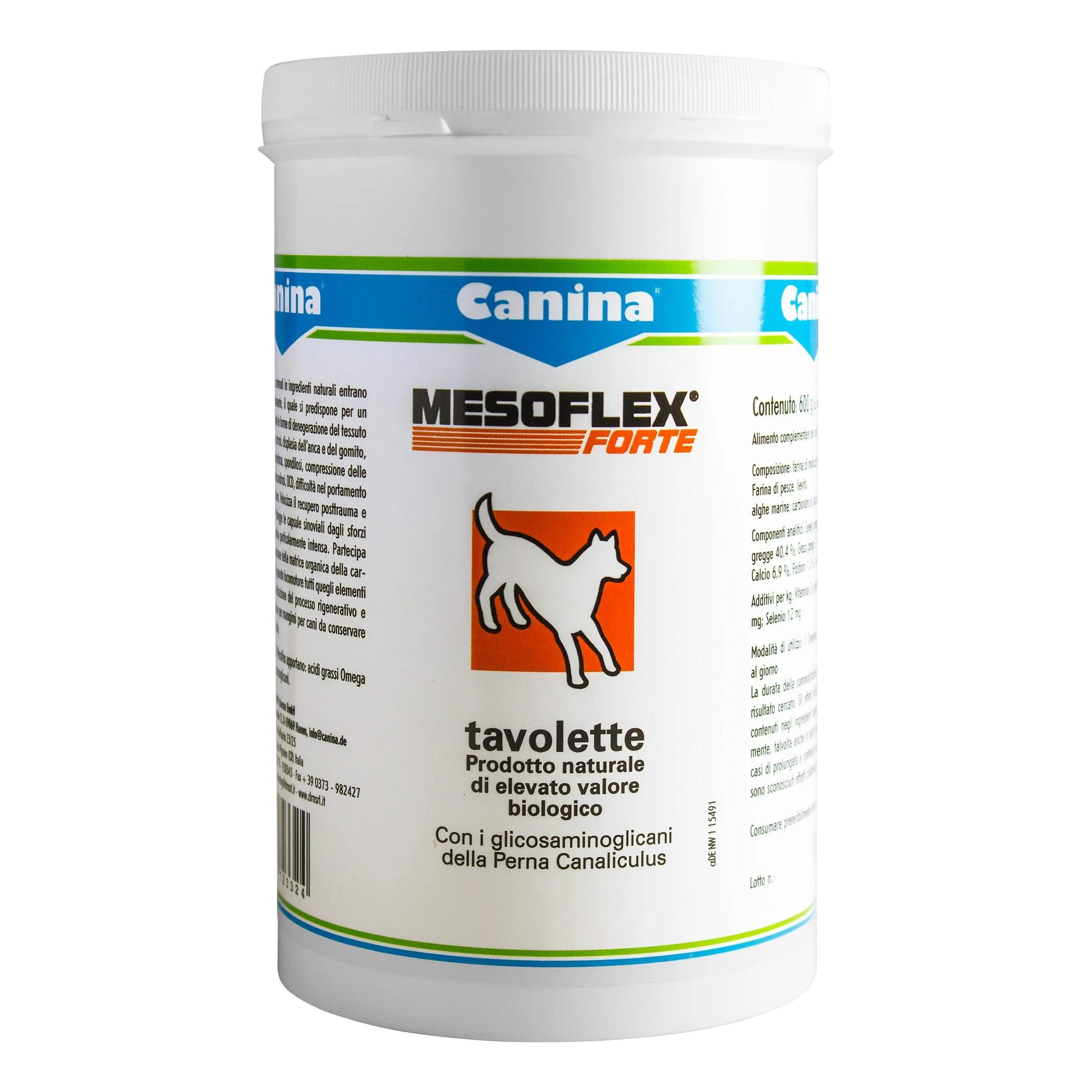 Canina Pharma Mesoflex Forte Integratore Articolare 600 Compresse