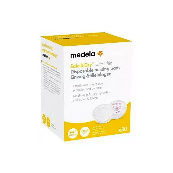 Medela Safe & Dry Ultra Thin Pads 30 units