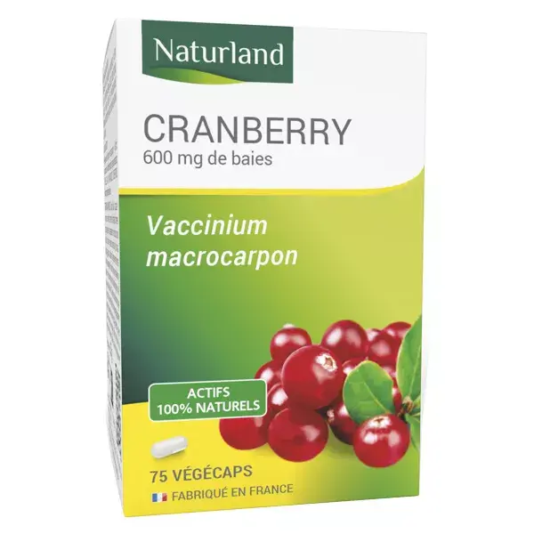 Naturland Cranberry 75 vegcaps