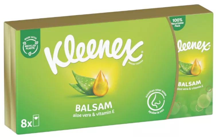 Kleenex Mouchoirs de Poche Baume 8 unités