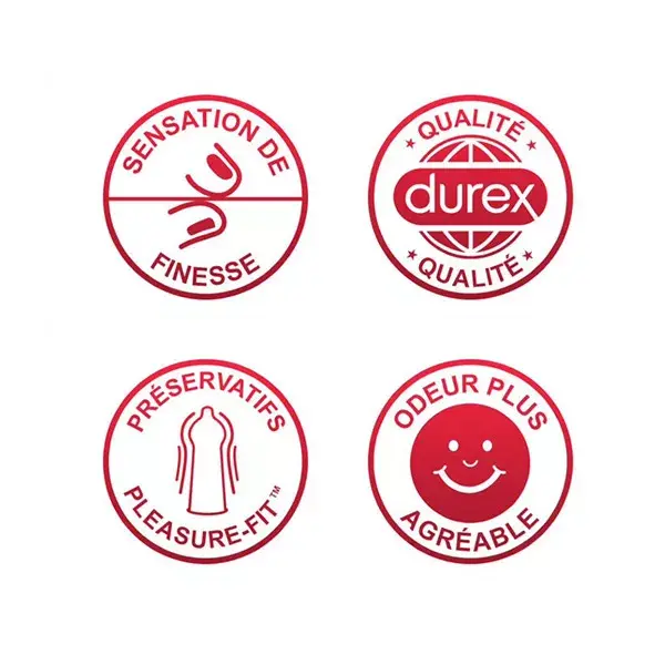 Durex Red Paquete con  12 préservatifs