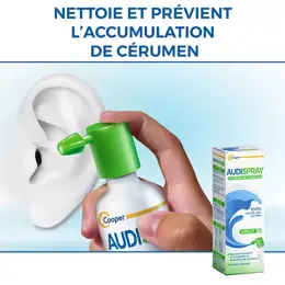 Audispray Adult Hygiène Régulière de l'Oreille Lot de 2 x 50ml